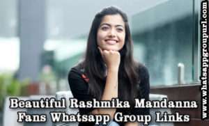 Rashmika Fans Whatsapp Group